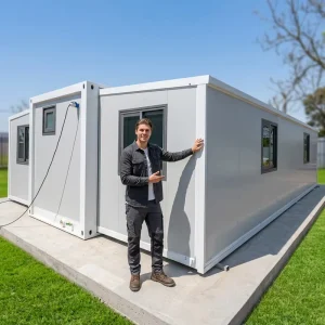 30ft 40ft Expandable Container House Prefab Modular Foldable Portable Shipping Container Homes Living Garden Buildings for Sale