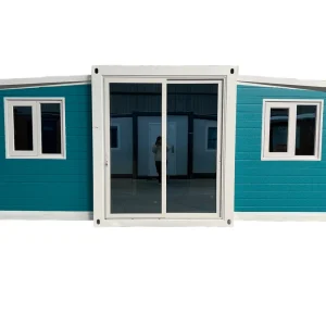 30ft Double Wing Expandable Modern Steel Structure Container House AU US Standard Electric Fully Furnished Backyard School Hall