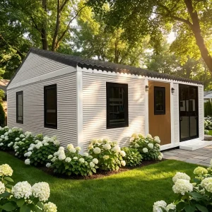 30ft Modern Flat Roof Expandable Container House 2 Bedroom Detachable Prefab Tiny Home Bathroom Kitchen Villa Hotel Apartment