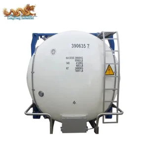 35000L 20ft UN T11 Portable Stainless Steel ISO Swap Body Tank Container in Shanghai Qingdao Ningbo