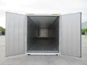 380V or 220V 40FT Side Open Door Reefer Container with Cyclopentane Insulation for Coffee Shop Restaurant