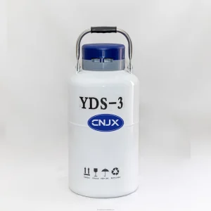 3L Cryogenic Liquid Nitrogen Semen Tank YDS 3 Animal Husbandry Storage Dewar Vessel