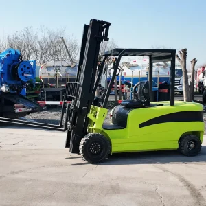 3t 3.5t Counterbalanced Electric Forklift Two Stage Mast Lead Acid Lithium Battery 12 Months Warranty for Container