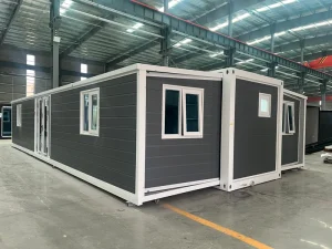 40 20 Foot Prefabricated Movable Modern Expandable Container House 2 3 4 5 Bedroom Prefab Villa Portable Home