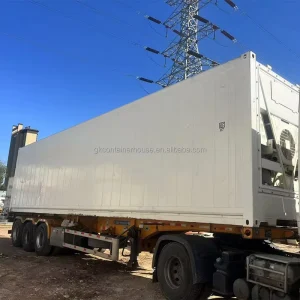 40-Foot Refrigerated Container for Supermarket Cold-Chain and Frozen Deliveries