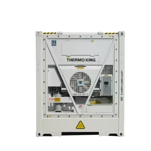 40 FT New Reefer Container with Double Side Door Cyclopentane Insulation 25C Internal Temperature