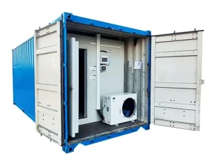 40 Feet Reefer Container 2-8℃ Food Grade Cooling Container Solar Cold Storage Container for All Kinds of Food