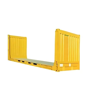40 Foot Hipping Container Storage Flat Rack Container