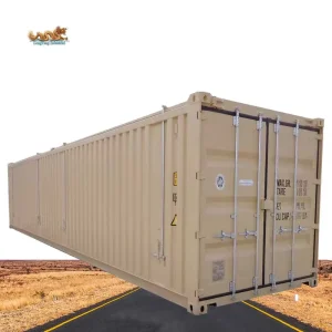 40′ OT Hard Type Steel Lid Roof 40ft 40 40 Foot 40 Feet 40 ft HC HQ Open Top Shipping Container for Sale