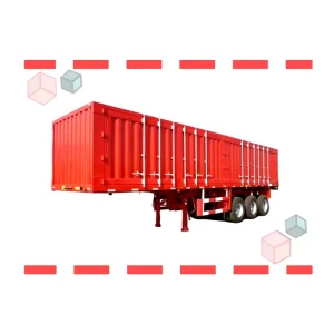 40 ft Container Transport 12 Meter Box Cargo Long Dry Van Truck Semi Trailer With Factory Best