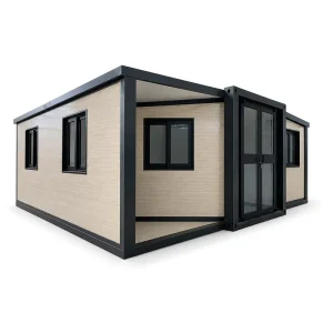 40FT Affordable Prefabricated Steel Modular House Luxury Modular Resort Pod With CE ISO Approval