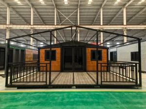 40FT Expandable Modular Prefabricated House 3 Bedrooms Modern Container Home Complete With Kitchen & Bathroom for Residential