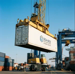 40FT High Cube Reefer Container 32.2 M3 Cold Chain Shipping Box 25C to +25C 32 Ton for Middle East Logistics