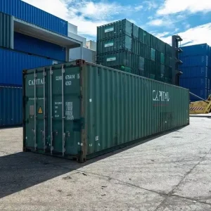 40FT High Quality Reefer Shipping Container with -25 Degree Internal Temperature and Cyclopentane Insulation