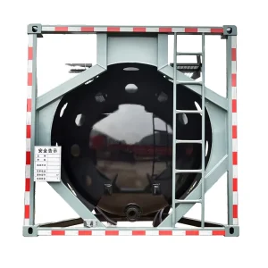 40FT ISO Corrosive Tank Container 30000 Liters for Chemistry Industry