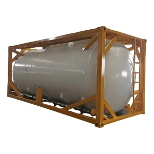 40FT ISO Tank Container Mobile Portable Mini Gas & Oil Storage Tanks Liquid Carbon Steel Pressure Vessel Customizable Dimensions