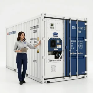 40FT Reefer Container 33.2 m³ Cold Chain Storage Container