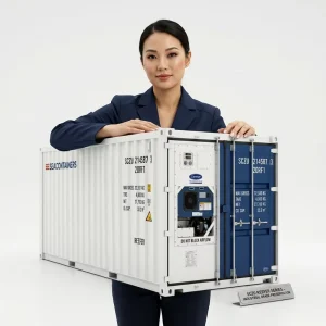 40FT Reefer Container Refrigerated Shipping Container Fast Pre-cooling Cargo Unit for Fruits Vegetables Export