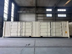 40FT Specialized Side Opening Shipping Container Side Double Doors Suitable for Large and Heavy Cargo