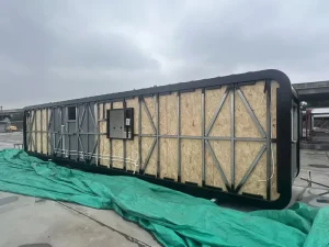 40FT Two Story Apple Cabin Container House Power Outlet ASS Plug No Asbestos for Australia for Office Building Mall School