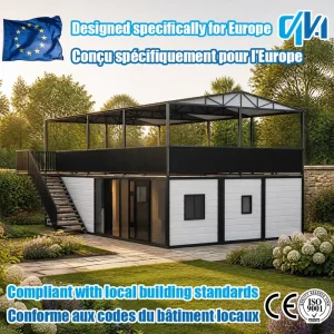 40Ft 20Ft Expandable Container House Ready Made Living Prefabricated Villa With 2 3 4 5 Bedroom Prefab Portable Mobile Tiny Home