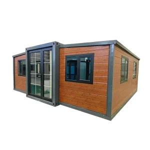 40Ft 20Ft Portable Expandable Container House 2 Bedroom Luxury Prefabricated Villa Granny Flat 40Ft Prefab Mobile Home