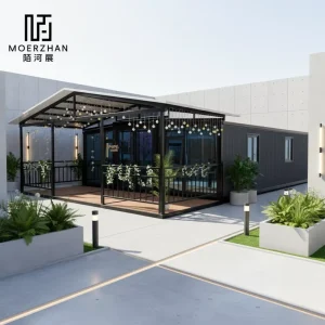 40Ft Expandable Folding Container House for Exhibition and Conference Halls