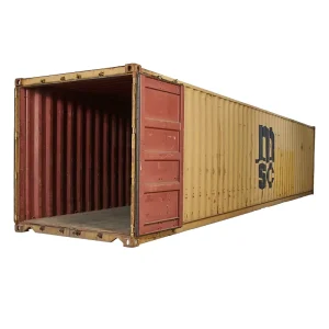 40GP Open Top Container 67.7 Cubic Meters Capacity