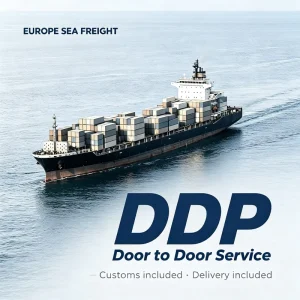 40GP Sea Shipping Container Agent Door To Door Sea Shipping DDP Freight Forwarder To Europe