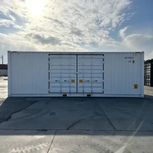 40HC Corten Steel Full Side Opening Dry Van High Cube Shipping Container with Watertight Side Door