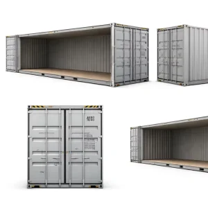40HC Full Side Open Shipping Container | 40ft High Cube Side Opening Container For Cargo & Storage