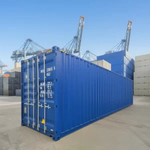 40HC High Cube Dry Shipping Container 40FT 76.4 CU.M Capacity CSC Certified SPA H Corten Steel Plywood Flooring