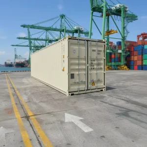 40HC High Cube Dry Shipping Container 40FT Length 76.4 CU.M Capacity Corten-A Steel 20GP CSC Certified