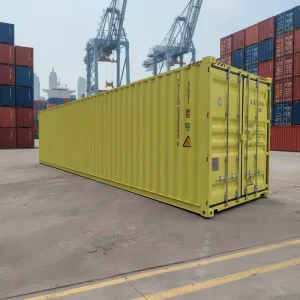 40HC High Cube Dry Steel Shipping Container 40FT 76.4 CU.M Capacity CSC Certified SPA H Corten A