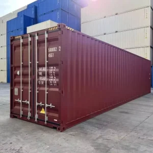 40HC High Cube Standard Shipping Container New 40FT Dry Container 76.4 CU.M Capacity SPA-H Corten-A