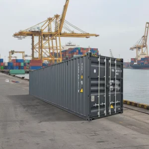 40HC High Cube Steel Dry Shipping Container 40FT 76.4 CU.M Capacity CSC Certified SPA H Corten A