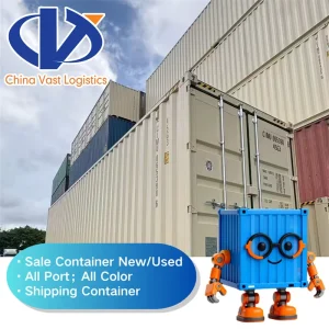 40HC Steel Sea Shipping Container New or Used 20GP Capacity Dry Storage Container for Rent or Sale 40 Feet Size for Sales