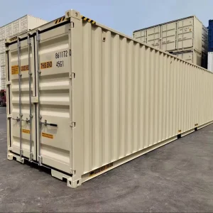40HCDD Double End Access Shipping Container Equipped with Dual Doors