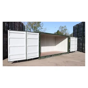 40HQ 40OT 40GP Containers with Fully Open Half Open Side Doors Soft & Hard Roof Options