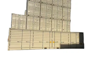 40HQ High Cube Side Open Shipping Container Multi Side Doors Easy Forklift Loading Dry Van Container With CSC Certificate