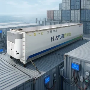 40HQ KEDA Controlled Atmosphere Reefer Container Durian Cross border Sea Transport Fresh Preservation