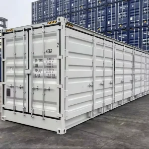 40HQ Side 4 Doors Shipping Container Easy Loading & Unloading
