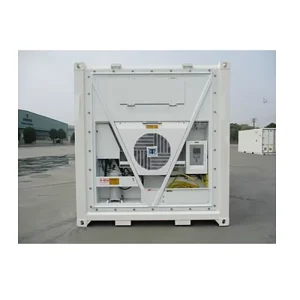 40RF Second Hand Reefer Container Stainless Steel Aluminum Refrigerated Freeze 40ft Empty Reefer Container for Sale