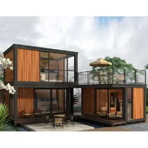 40ft 20ft Modular Steel Container House with Sandwich Panels