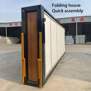 40ft & 20ft Wooden Steel Sandwich Panel Container Houses for Hotels Homes Outdoor Kiosks