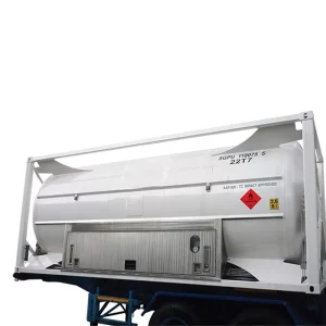 40ft 21000L ISO T75 Tank Container Industrial Gas High Pressure Storage