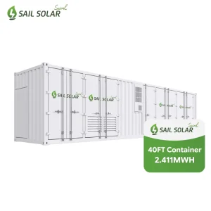 40ft 2MWH 1MW Liquid Cooling Solar Lithium Lifepo4 Battery Energy Container Storage System for Industrial Use