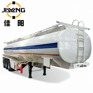 40ft 3 Axle Semi trailer Truck Fuel Tanker 20ft 40ft Skeleton Container Semi Trailer for Transport Container