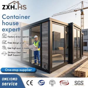 40ft 3 Bedroom Luxury Avant Garde Modular Fold Out Australia Standard Modular Prefab Building Expandable Container House