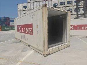 40ft 40 Hq 40HQ Used Cold Storage Room Reefer Container Refrigerated Container with Flat Floor for Sales From China